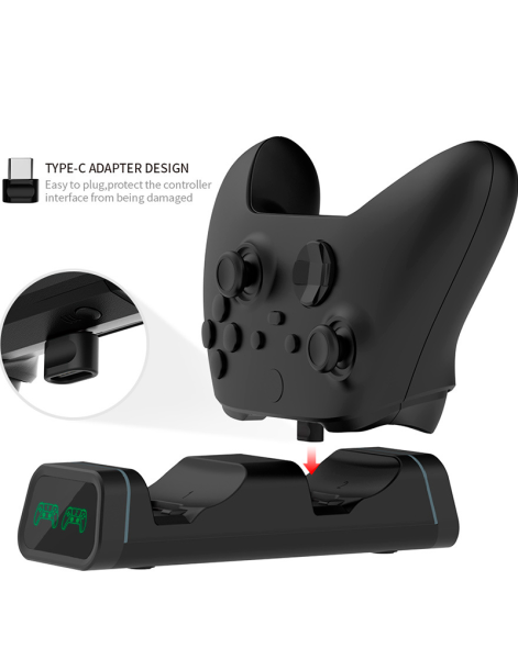 Зарядная станция для джойстиков + 2 аккумулятора Xbox Series / X TYX-0625