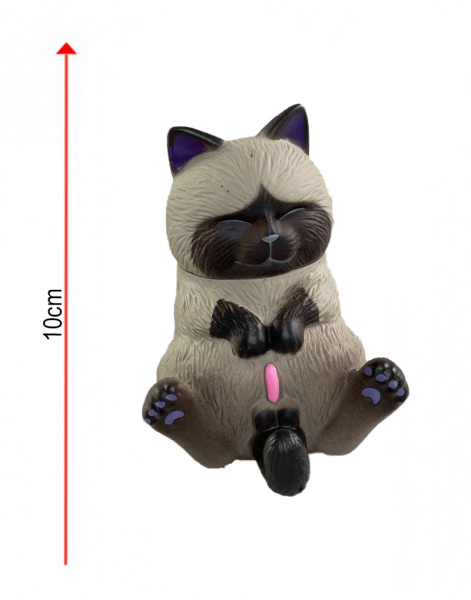 Фигурка Котик Сидячий 10 см N4