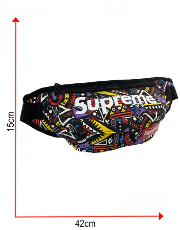 Сумка-бананка Supreme рисунок 12