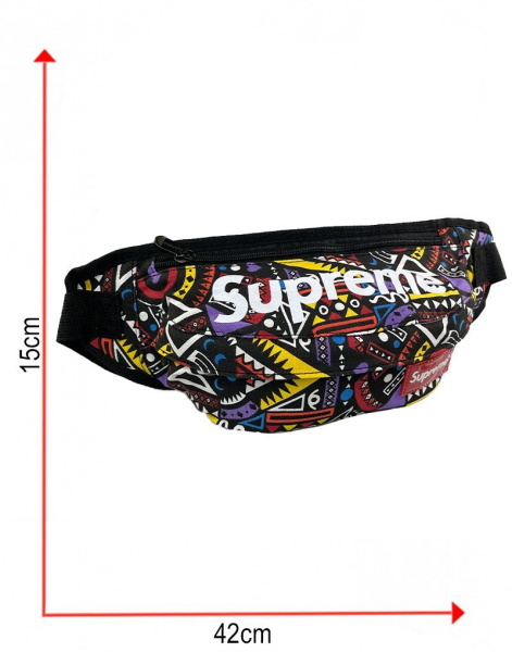 Сумка-бананка Supreme рисунок 12