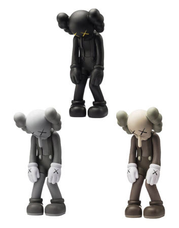 Kaws Small Lie Companion Виниловая Фигурка (Серый) - 28 см