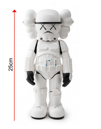 KAWS Star Wars Storm Trooper Companion виниловая фигурка (Белый) - 25 см