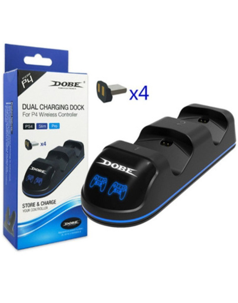 Зарядная станция для DualShock PS4/slim/pro Led TP4-18125