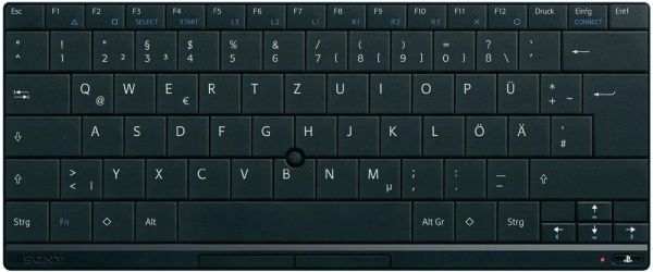 Клавиатура Wireless Clavier Sans Fil (PS3)