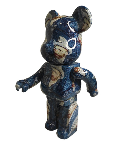 Bearbrick Van Gogh Museum Self Portrait 400% (28см)