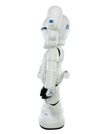 KAWS Star Wars Storm Trooper Companion виниловая фигурка (Белый) - 70 см
