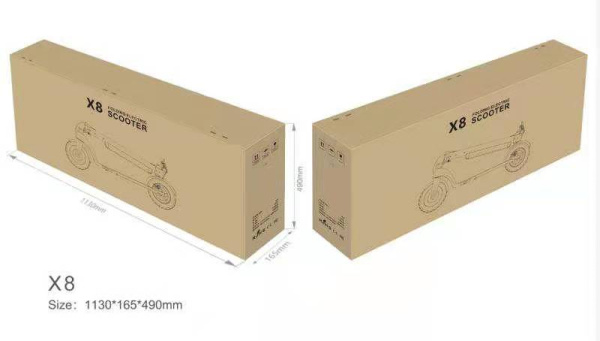 Электросамокат HX X8 (10.0Ah)