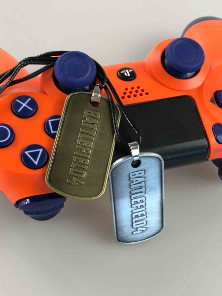Металевий жетон Battlefield 4 (Сріблястий / Бронзовий) — геймерський кулон