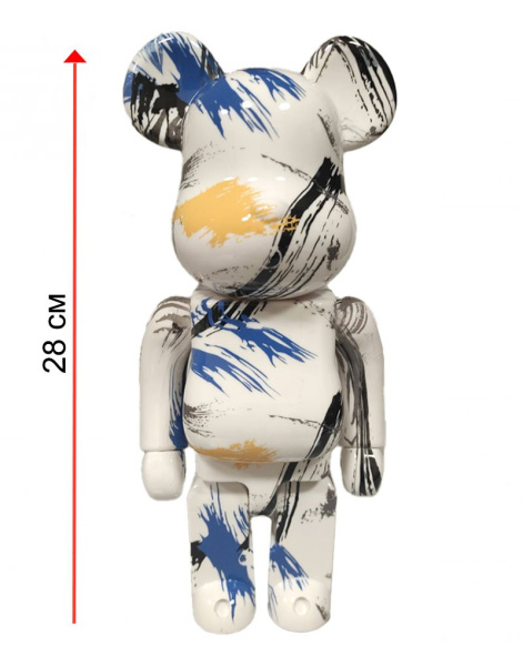 Bearbrick Абстракція №4 400% (28см)