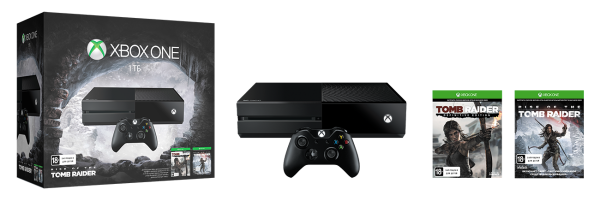 Игровая консоль Microsoft Xbox One 1ТБ + Rise of Tomb Raider