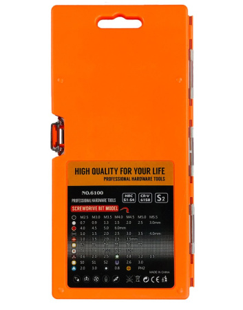 Отвертка с набором бит для приставок (Playstation/ Xbox) A017