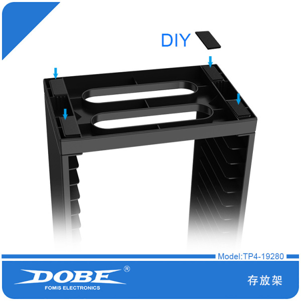 Стелаж для зберігання ігрових дисків PS4 / PS5 / XBOX one  19280 вміщує 36 дисків