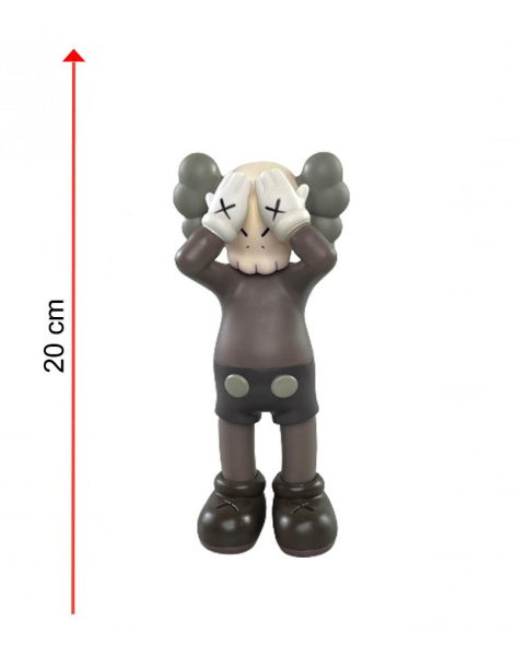 KAWS At This Time Виниловая Фигурка (Коричневый) - 20 см KAWS At This Time Виниловая Фигурка (Коричневый) - 20 см