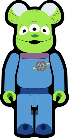 Ковер Bearbrick История Игрушек Пришелец