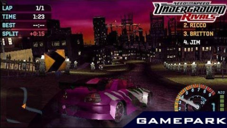 Need for Speed Underground Rivals (PSP)