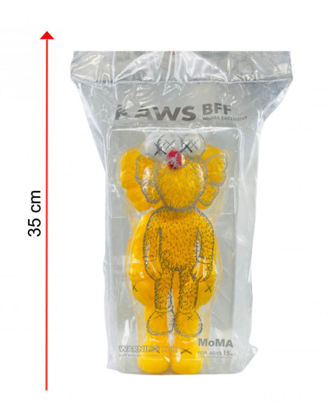 Kaws Bff Open Edition Виниловая Фигурка (Желтый) 35 см Kaws Bff Open Edition Виниловая Фигурка (Желтый) 35 см
