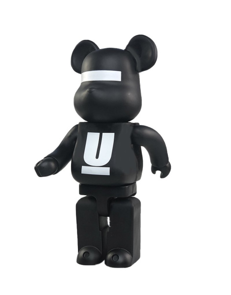 Bearbrick X Medicom Undercover Logo 400% Black (28 См)