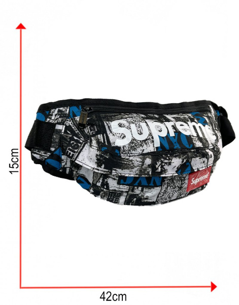 Сумка-бананка Supreme рисунок 14