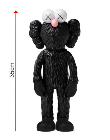 Kaws Bff Open Edition Виниловая Фигурка (Черный) 35 см