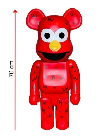 Bearbrick x Sesame Street Elmo Улица Сезам Элмо 1000% (70см)