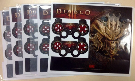 Наклейка PS3 Super Slim Diablo III (PS3)