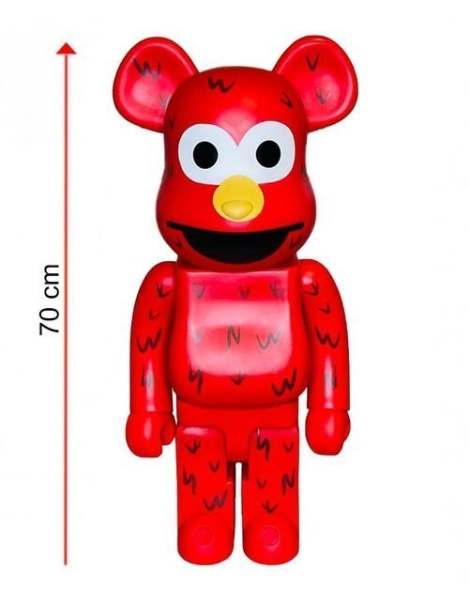 Bearbrick x Sesame Street Elmo Улица Сезам Элмо 1000% (70см) Bearbrick x Sesame Street Elmo Улица Сезам Элмо 1000% (70см)