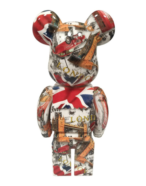 Bearbrick Абстракція №3 400% (28см)