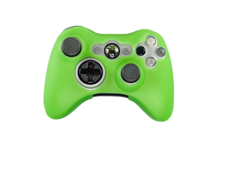 Чехол Силиконовый для джойстика Xbox 360 (Зеленый)