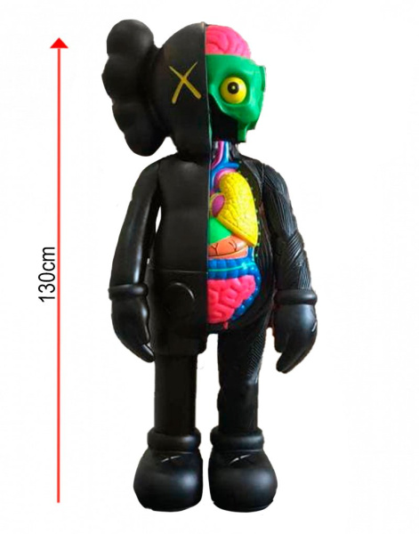 Фигурка Kaws Flayed Companion Black - 130см Фигурка Kaws Flayed Companion Black - 130см