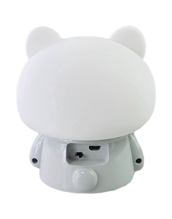 Декоративный LED Ночник Bear LED-LIGHT Серый (Cветильник)