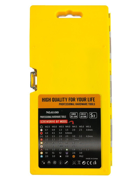 Отвертка с набором бит для приставок (Playstation/ Xbox) A014