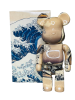 Bearbrick Katsushika Hokusai (Kanagawa Okinami Ura) 400% (28см)
