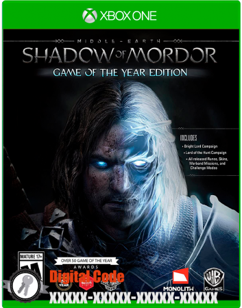Middle-earth: Shadow of Mordor GOTY (XboxOne) Digital Code