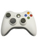 Джойстик Беспроводной Белый Оригинал (XBOX 360) Б/У