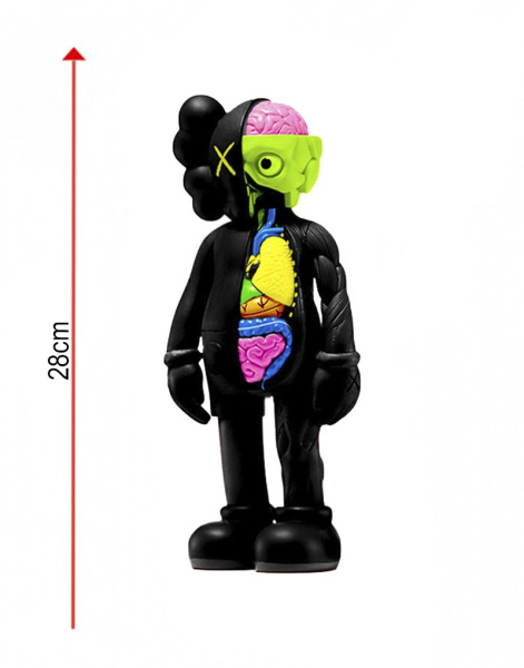 Фигурка Kaws Flayed Companion (Черный) - 28 см Фигурка Kaws Flayed Companion (Черный) - 28 см