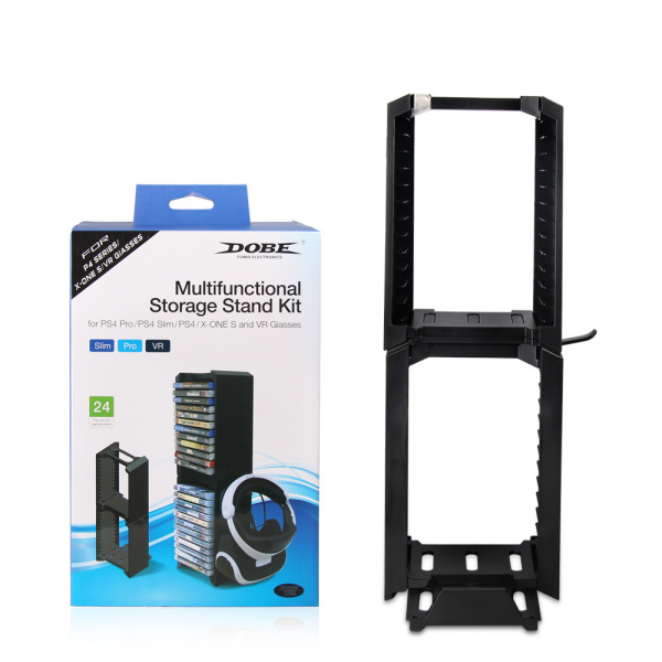 Стелаж для зберігання дисків PS5 /PS4/XBOX ONE  24 шт Кронштейн для шолома VR  TP4-838