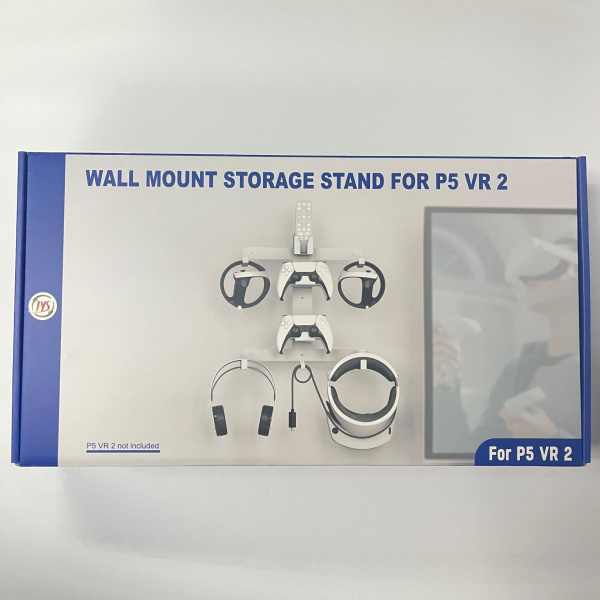 PS VR2 Настінний кронштейн для зберігання PS5 Геймпад/гарнітура/пульт  JYS-P5158