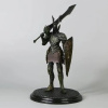 Фігурка Dark Souls dxf Black Knight Silver Knight колекція Sculpt VOL 2 (18 см)