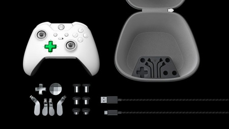 Xbox One Беспроводной геймпад. Elite WHITE (HM3-00012)