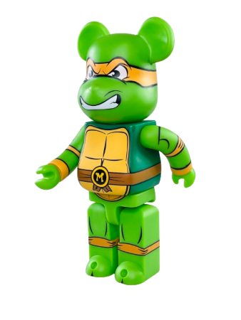 Bearbrick Michaelangelo (TMNT) 400% (28 см)