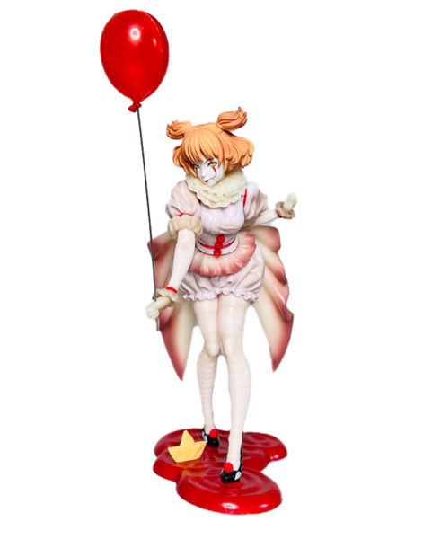 Фігурка Пенні Вайз клоун дівчинка Horror Bishoujo Pennywise  (23 см)