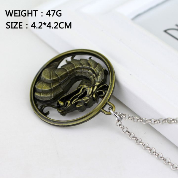 Подвеска Mortal Kombat Золото