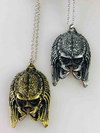 Кулон Predator — амулет геймера (золото / срібло)