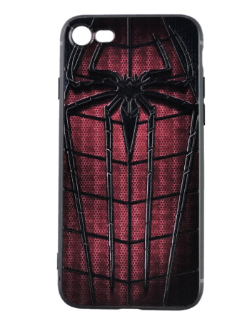 Чехол Человек Паук (Spide-Man Logo) IPhone 7/8