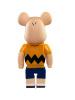Bearbrick Чарли Браун Peanuts XX 400% (28см)