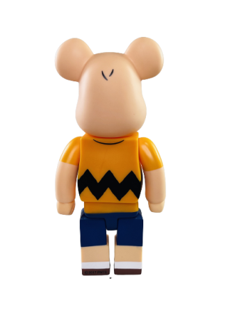 Bearbrick Чарли Браун Peanuts XX 400% (28см)