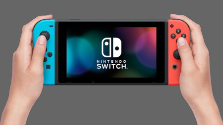 Игровая приставка  Nintendo Switch красный + игра The Legend of Zelda: Breath of the Wild