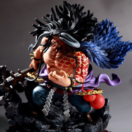 Фігурка One Piece Four Emperors Resonance GK Battle Beast Kaido Scene Base (19см)
