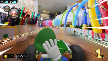 Mario Kart Live – Home Circuit. Набор Luigi (Nintendo Switch)