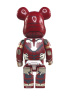 Bearbrick Iron Man Mark Xlii (42) Damage Ver. 400% (28 См)